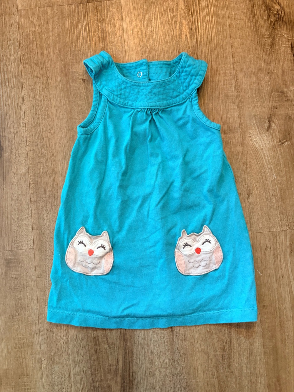 🌼3/$20 Toddler Girl Dress with owl pockets